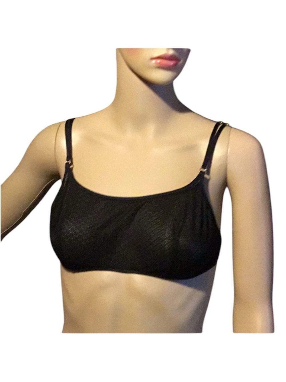 Victoria's Secret Black Soft-Cup Bralette Size Medium